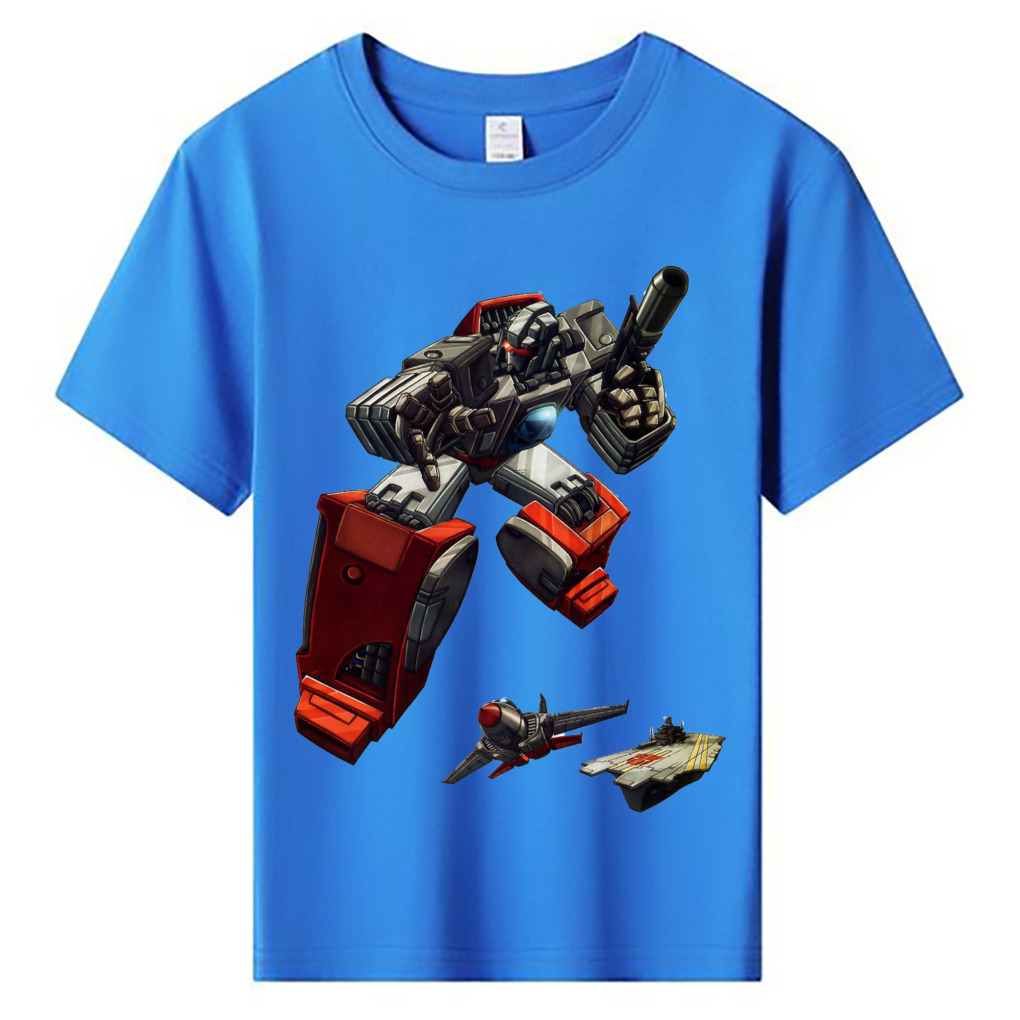 （画像用）  綿100％キッズTシャツ（フロントプリント）